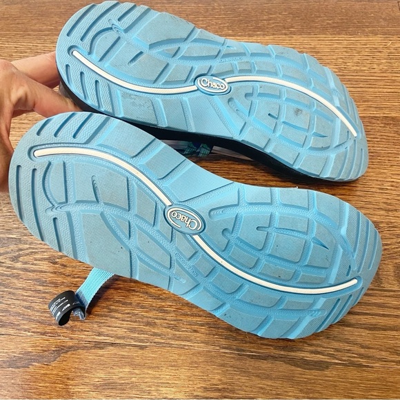 Chaco | Women's Zx/1 Cloud Outdoor Sandal in Break Shamrock Size 8 - Picture 7 of 9